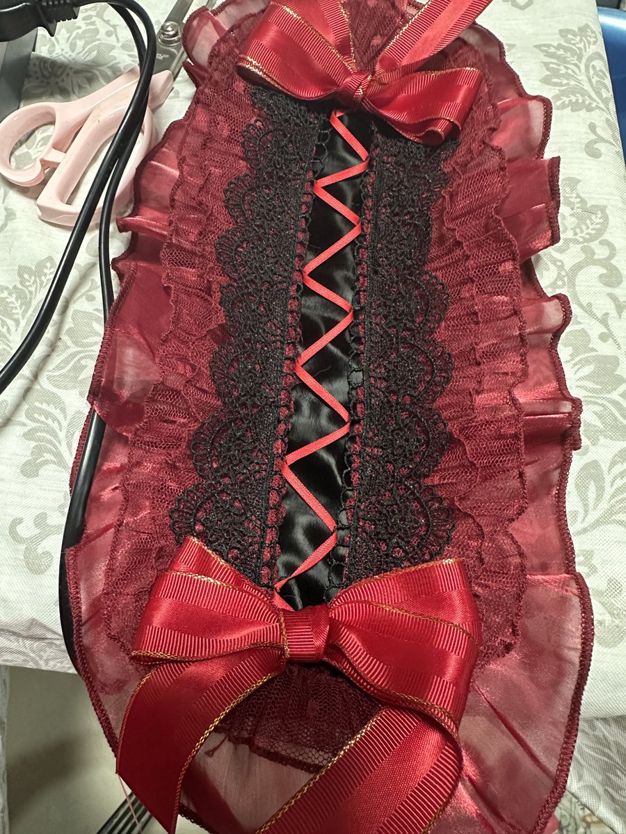 😌long time haven't did any sewing works