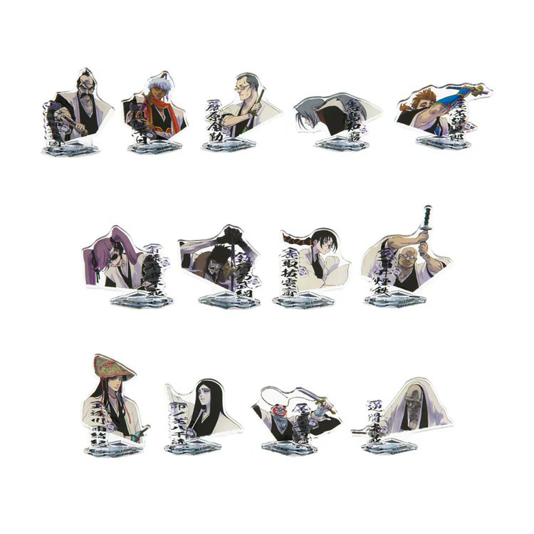 JUMP SHOP ONLINEにて販売中！ 『BLEACH』アクリルフィギュア