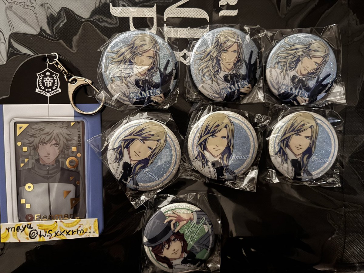 交換 譲渡】TABOO NIGHT XXXX うたプリ タブナイ 缶バッジ