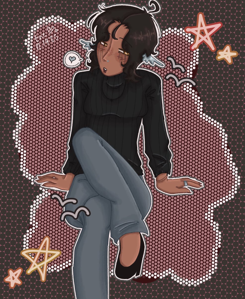 PenelopeKisser's tweet image. casual coupé ^3^

#coupedispatch #dispatchfanart #coupé