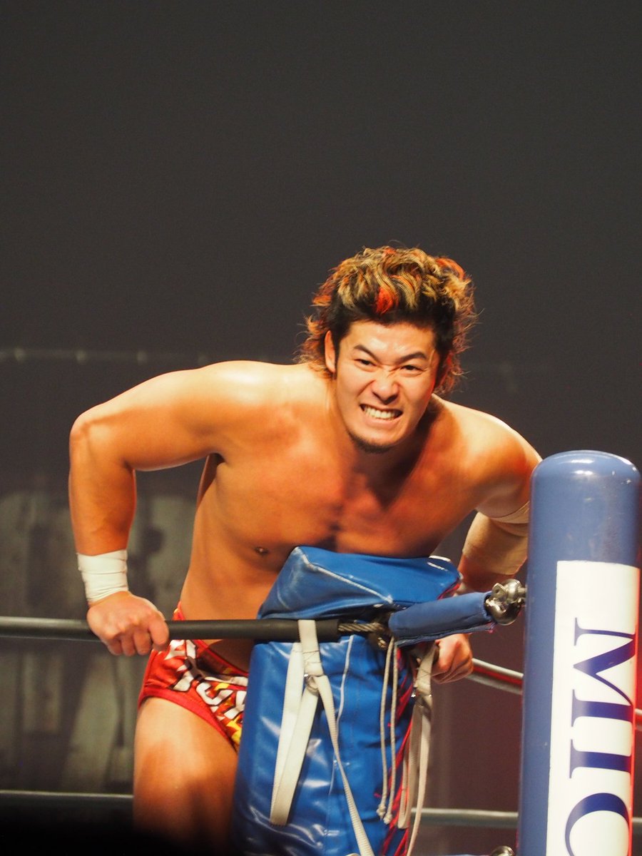 12.14 熊本 #njpw ヤングライオン時代から めちゃくちゃ応援してて 2年