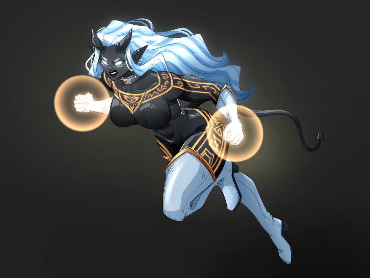 TwoZeroFoxtrot's tweet photo. Definitely comm elliezeekaye for art of your OCs! 

Glyphica looks amazing in their style! And the entire experience was great, probably one of the best artists I've ever worked with. https://t.co/QWILeRTifd