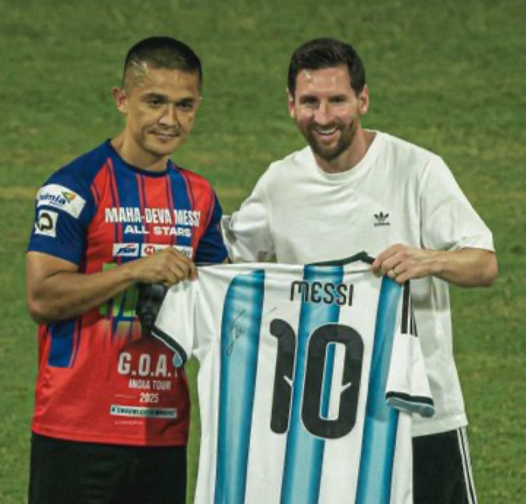 Messiiiii…! 
#messi #MessiInIndia #GOATIndiaTour