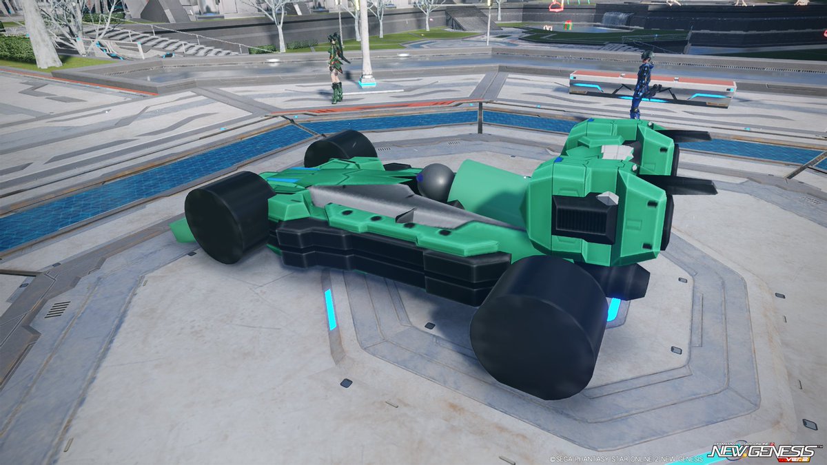 #ナナカードの工房 PSO2NGSにて
F1カーっぽく。
エアドライブだからしっかり走るぜ