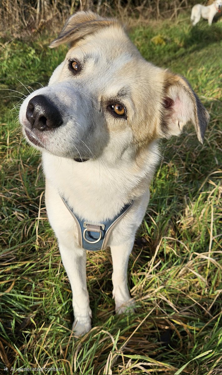 "Ze co? Ze jestem dobrym pieskiem? Jasne ze jestwm dobrym pieskiem. A gdzie komplement do urody?" #Buddy maDkowy najpiekniejszy Cyc