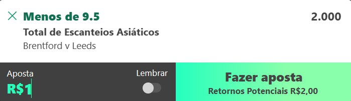 1% - jogo às 13:30h