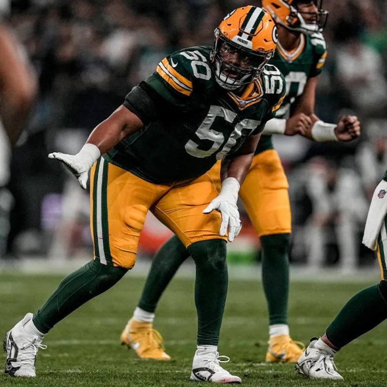 🚨Double #ProBowlVote Day🚨

    🔁 = 2x Pro Bowl votes Dec 14-15

Every year he’s elite &amp; every year he’s somehow criminally underrated.  Battling through an oblique injury in 2025 &amp; has still allowed 0 sacks

#ProBowlVote + Zach Tom
#ProBowlVote + Jordan Love