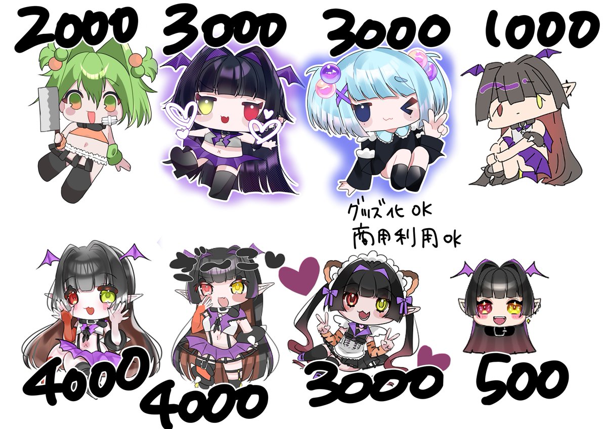 有償依頼 #有償依頼受付中 #イラスト依頼 #SDイラスト 期間限定で