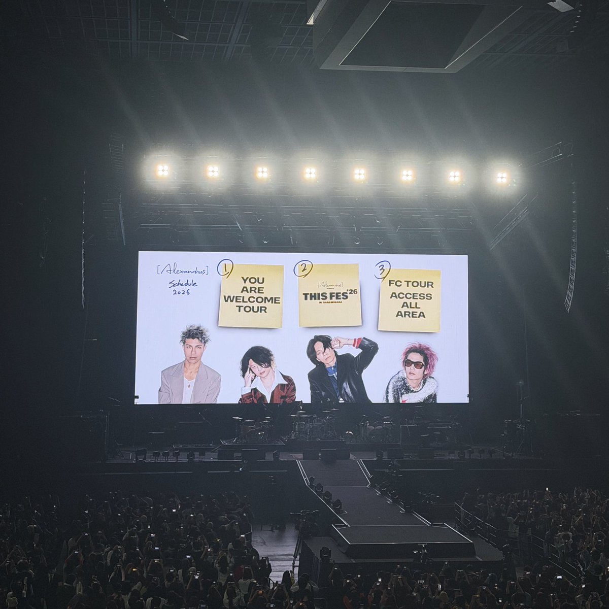 Alexandros] 「15th Anniversary VIP PARTY '25 DAY2」 @ TOYOTA ARENA