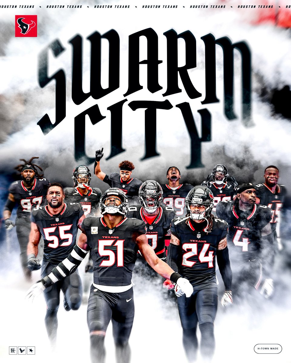 HoustonTexans's tweet image. Swarm City Steppas