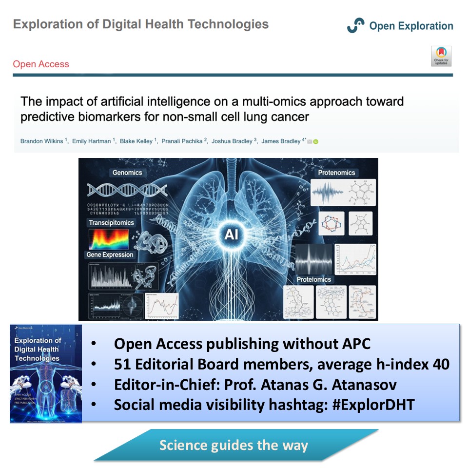 What happens when AI meets genomics, proteomics &amp; metabolomics?

➡️ Earlier lung cancer detection
➡️ Smarter treatment choices
➡️ Better prediction of relapse

A deep dive into AI-powered multi-omics in NSCLC 👇
🔗 inpst.net/ai-meets-multi…

🌐 #ExplorDHT #DHPSP #CancerResearch