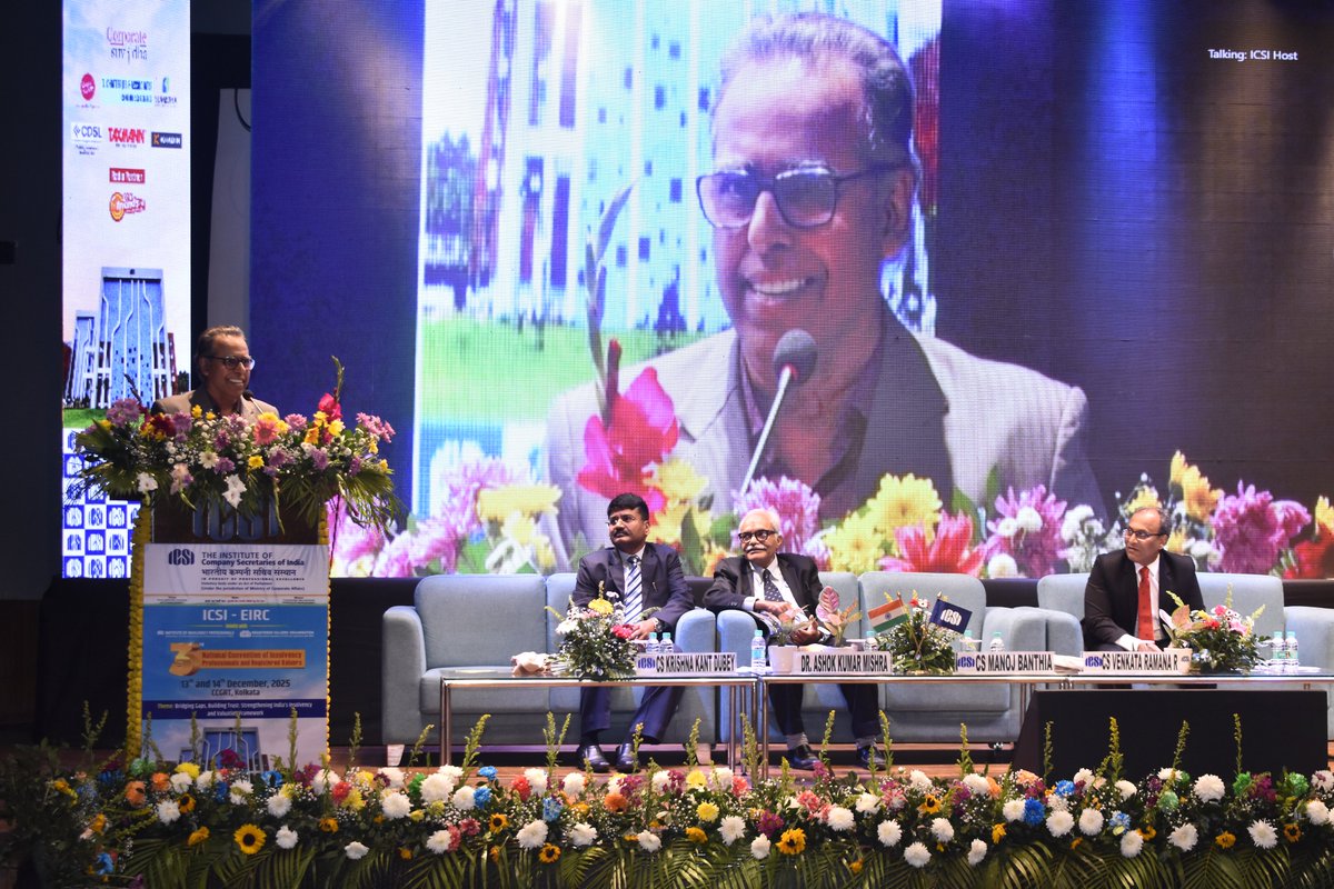 icsi_cs's tweet photo. 3rd National Convention of #InsolvencyProfessionals and #RegisteredValuers : Panel Discussion 1 on Redefining Resolution: #IBC’s Next Frontier https://t.co/Te2v5Q6k5M