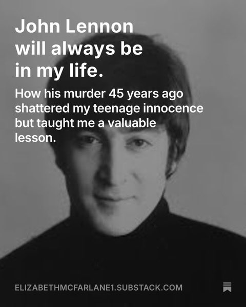 Happy Christmas even though the war isn’t over. Here’s something I wrote about #JohnLennon. substack.com/profile/362429…