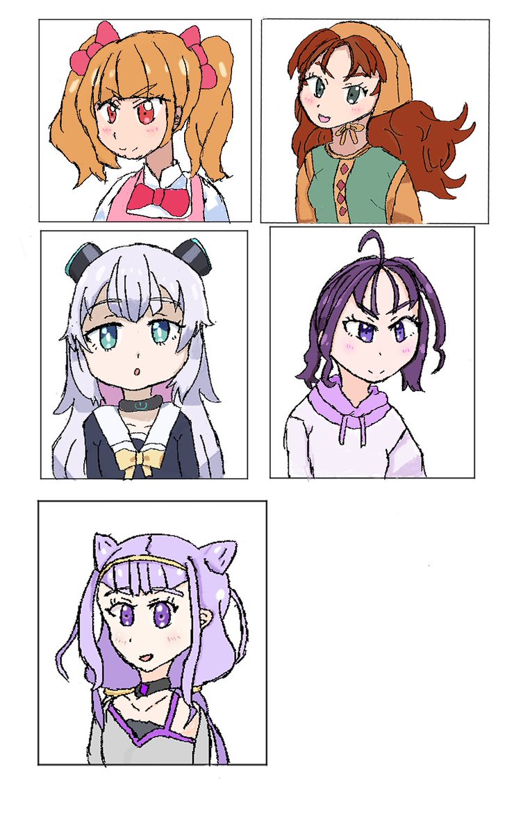 ころうの落書き
ルール・アムール
あと1人だれ描くか ネタがないかも 