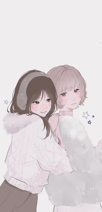 悩みすぎて間に合わなかった12月のイラストを供養させてください〜!<(_ _)> 結局1年を通して迷走してた気がするけども⋆𓈒𓏸何も描かなかった去年よりはえらい!!と自分に甘々で