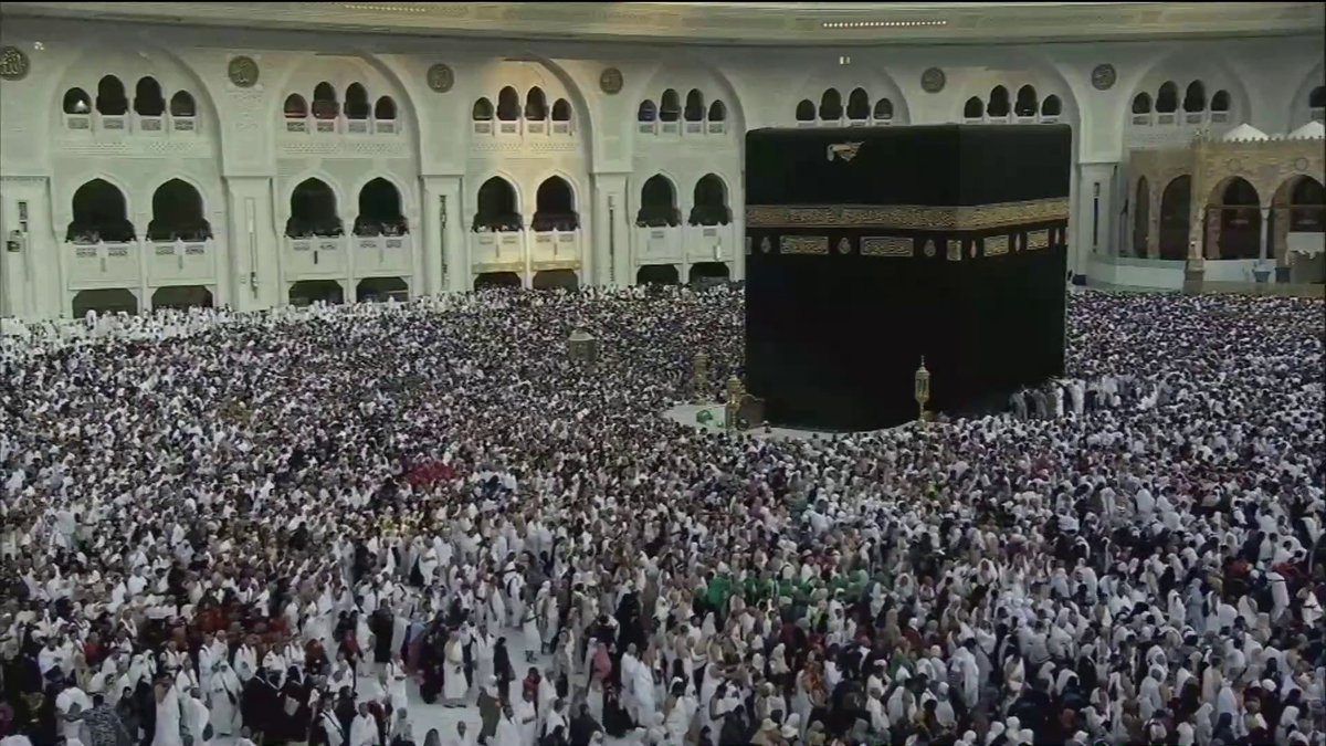 مشاهد مباشرة... صحن المطاف يشهد كثافة من المعتمرين ضمن منظومة خدمية متكاملة لضمان سلامتهم وراحتهم 