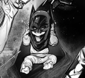 sapphirebats's tweet image. cute reminder that Bruce most likely has a photograph of three-year-old Damian wearing his suit, because he remembers it as a fond memory in Batman: The Brave and The Bold Vol.2 #2