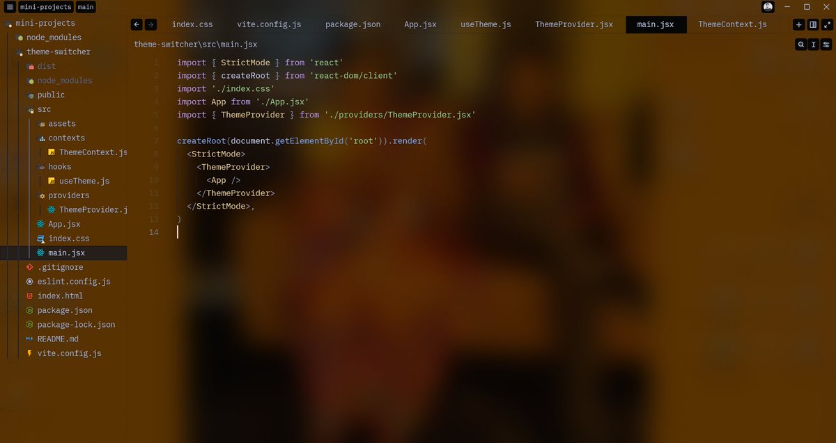 TheBinaryCoder0's tweet image. This theme from Zed editor is amazing!!!