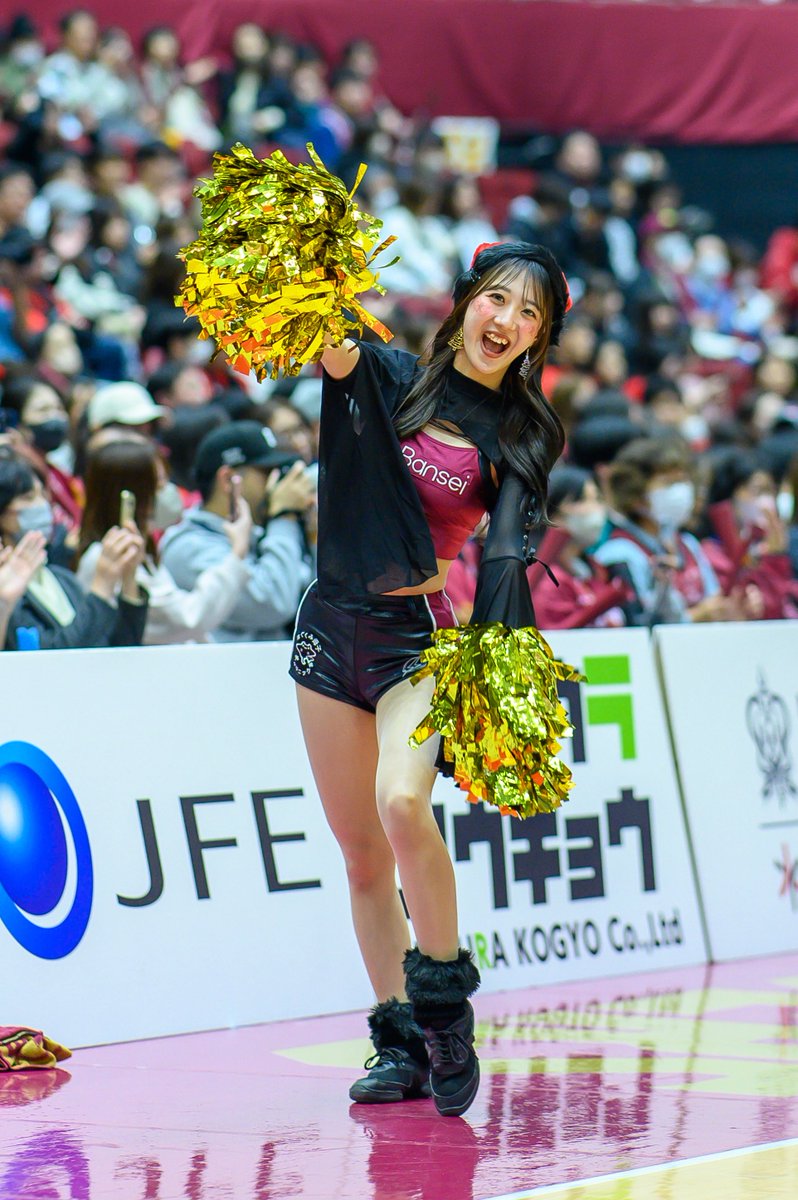 0CHEN_3K's tweet image. わぁ-って気付いてくれたあとの
笑顔の破壊力がすごい🥹🌈

#KONOHA
#IRIS #iris_kbtcheer 
#川崎ブレイブサンダース