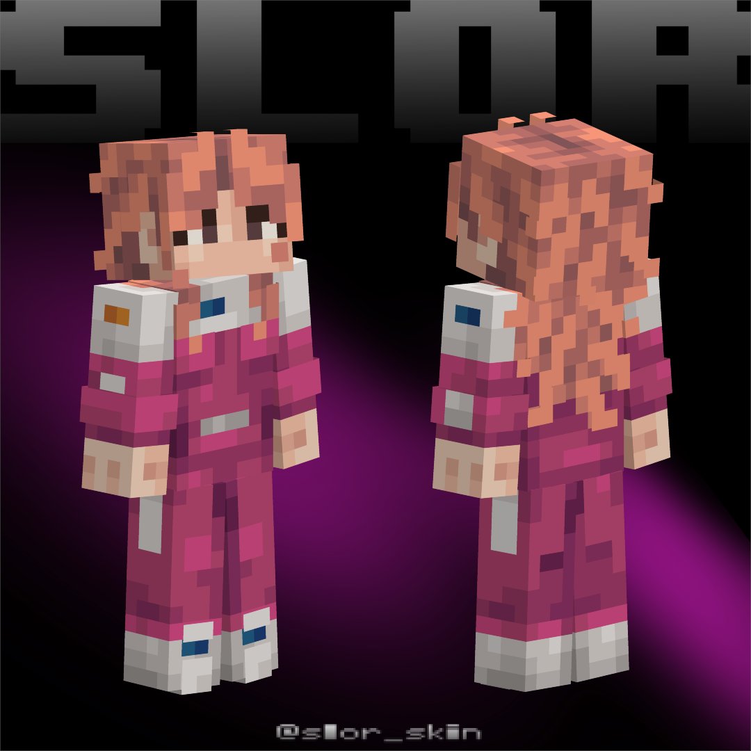 SLOR_skin's tweet photo. Order for three outfits | Minecraft Skin
#minecraft #blockbench #lowpoly https://t.co/XkA12fyueE