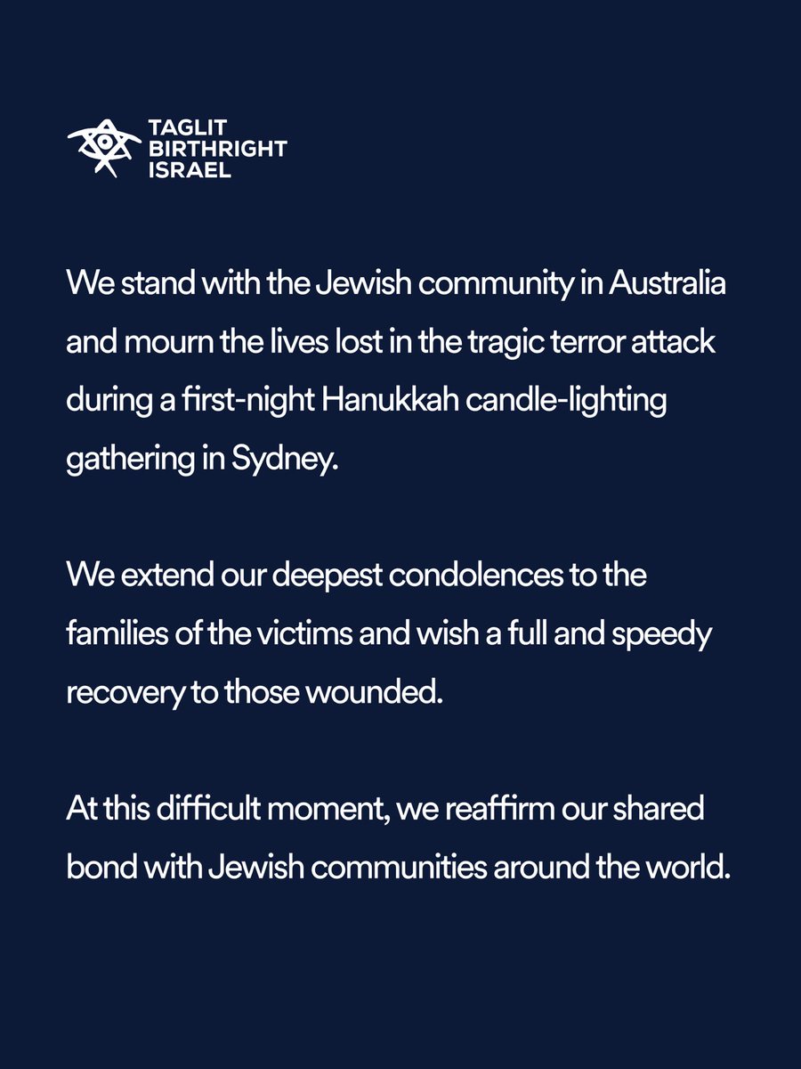 Birthright Israel tweet media