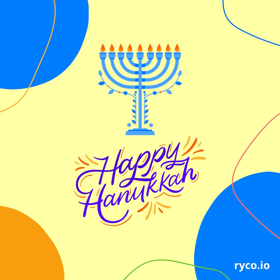 Light, joy, inspiration 🕎 Wishing you a Hanukkah full of bright moments and meaningful memories