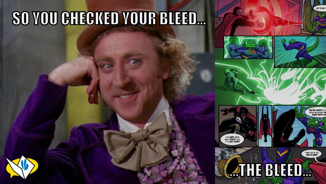 ComixWellSpring's tweet image. #IYKYK
 
But it do be that way sometimes, that's why pre-press is important and why we take pride ensuring ALL of your hard work shows up on the page!

#comics #printtech #prepress #sundayfunday