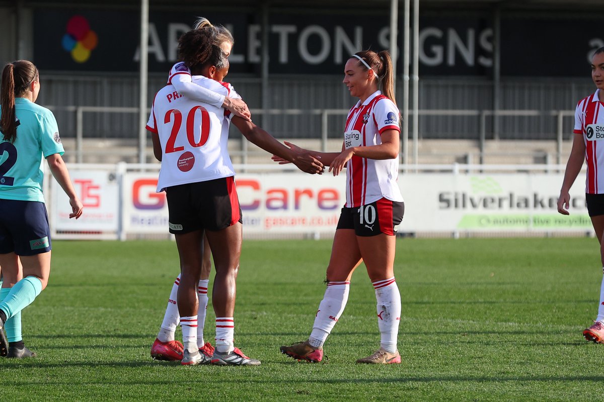 SaintsFCWomen's tweet image. Leading by example ©️

A first half hat-trick for @AtlantaPrimus 👊🎩