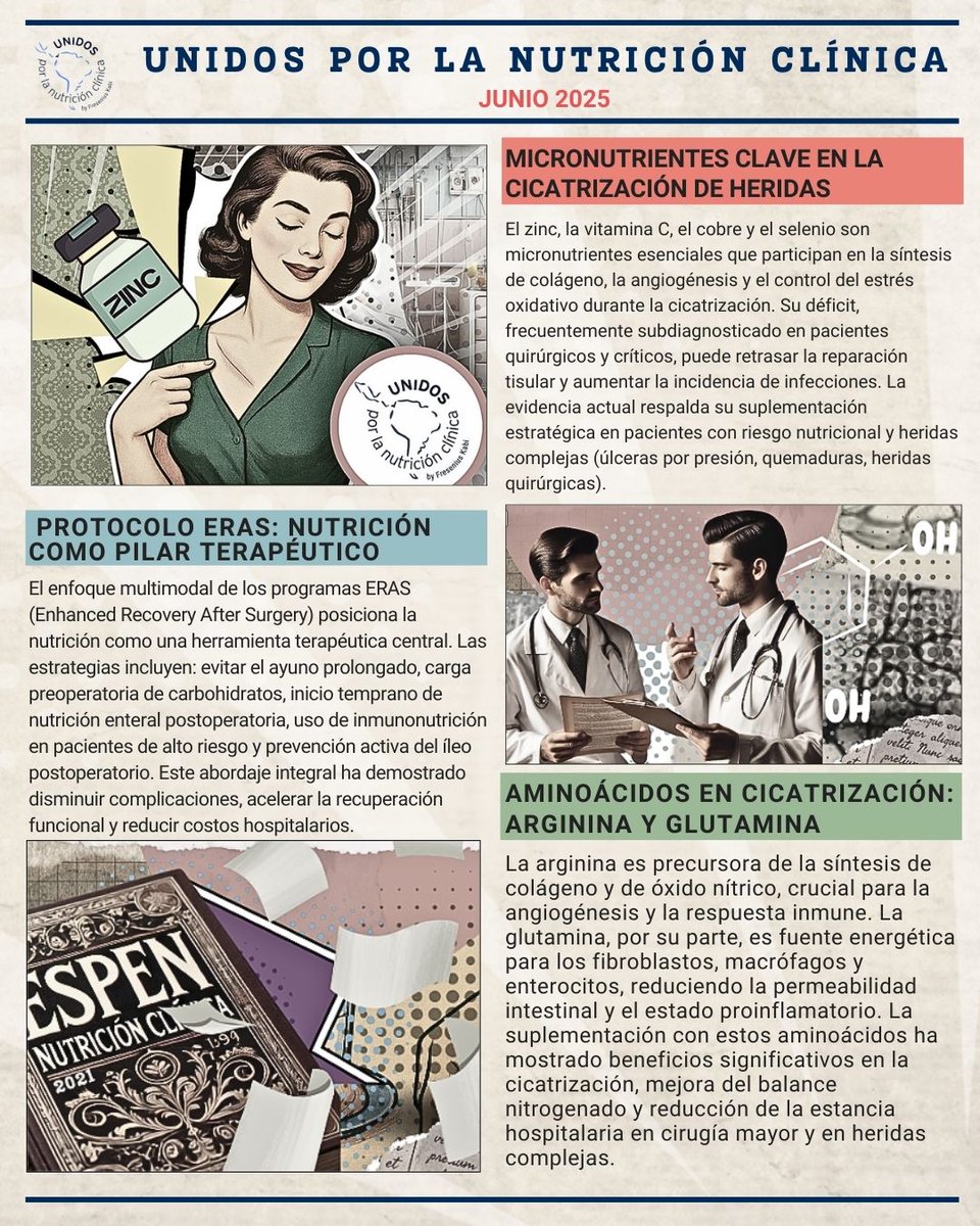 UnidosxNCmx's tweet photo. 🟦 RESUMEN JUNIO — Cicatrización y Reparación Tisular
Claves para mejorar la integridad tisular y la recuperación funcional.
Guarda este contenido como referencia rápida en tu práctica diaria.
#CommittedToLife https://t.co/N7PQCLwaC4