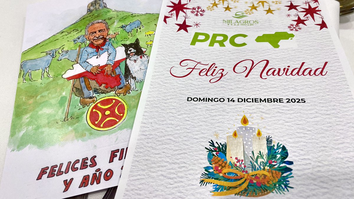 🎄 Comienza la Comida de Navidad del PRC con la bienvenida y la intervención de nuestra candidata Paula Fernández Viaña🎄

💚 ¡Un día especial con la familia regionalista!

#PRC #Cantabria