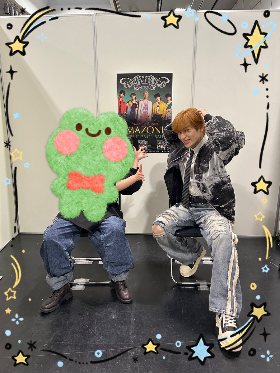 お待たせしました🙏 ワンエンAMAZONIA特典会【TETTAツーショット会】in