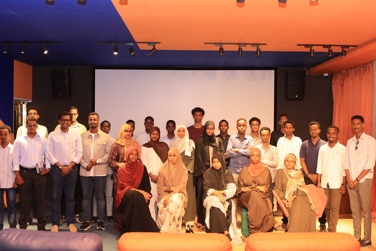 MogShapers's tweet photo. Against a skyline that changes faster than its foundations, @MogShapers hosted civil-engineer Sucad Jaamac for a clear-eyed evening on what the cranes leave out: streets without drainage, permits without rules, heritage without protection.  

#ShaperTalk #GlobalShapersMogadishu https://t.co/yZ8kMtbV1n