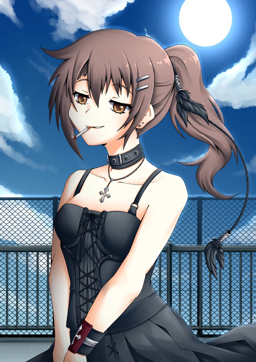 Milkeechan's tweet image. Yuki Minakami 🚬
Commission for @/Kyoounim
#SubaHibi