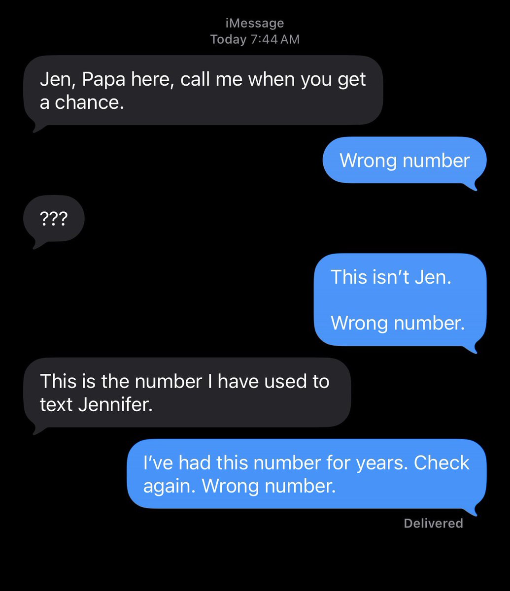 Jen if you’re out there… Papa needs ya. 🤣