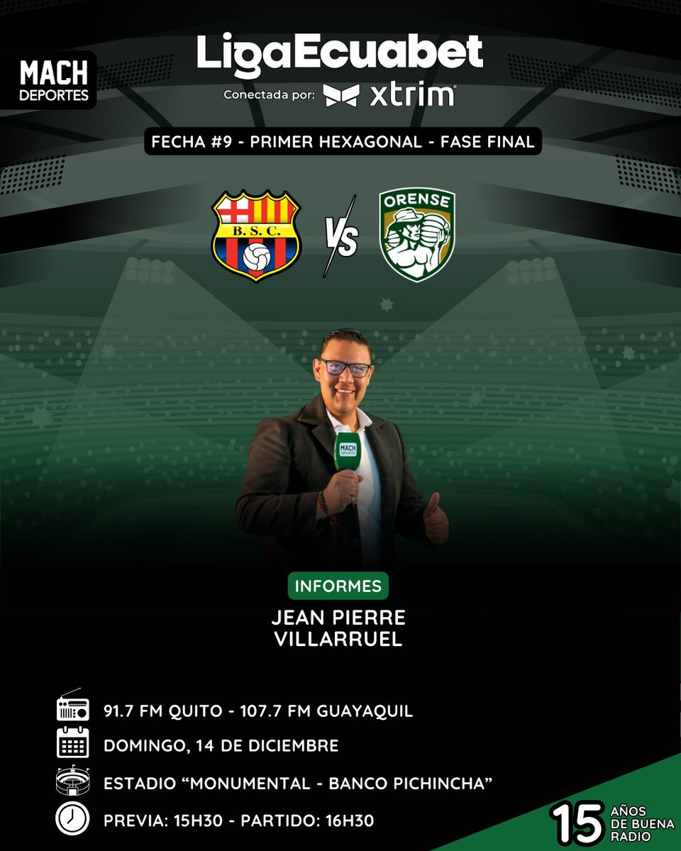 Machdeportes ✨ Gente Que Sabe De Radio tweet media