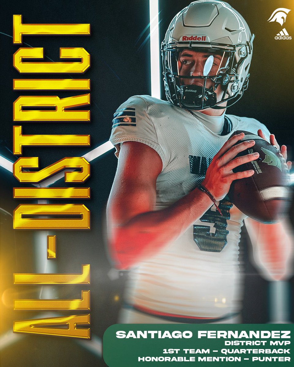 Offensive 1st Team All-District Honors 
Congrats to our players recognized for a great season. 
#B3rd
#TheWarriorWay