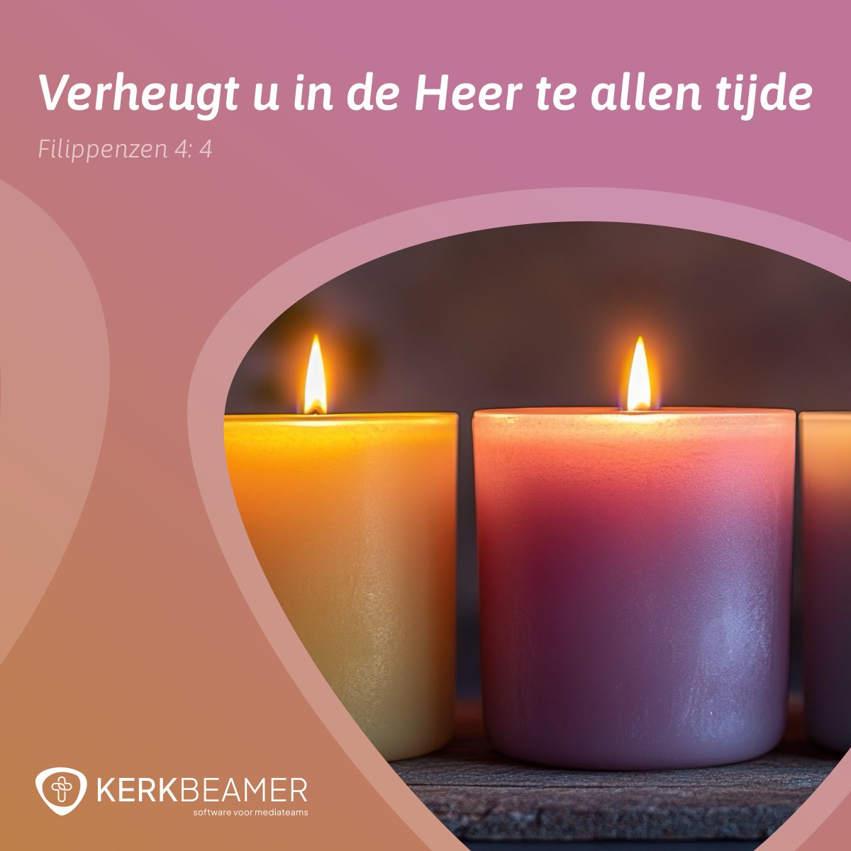 KerkBeamer's tweet photo. De derde Adventszondag wordt ook wel Gaudete-zondag genoemd (Latijns voor 'Vreugde'). We vieren de komst van Jezus en de voorbereidingen op het kerstfeest. https://t.co/wPf3LX4hrK