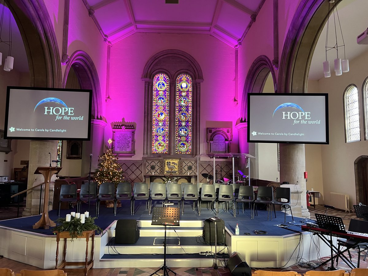 All set. Come and hear The Good News, St Clement’s Church, Marston Road #Oxford OX4 1FN
Start time 1830. #Christmascarols 
Home bakes and mulled wine afterwards.