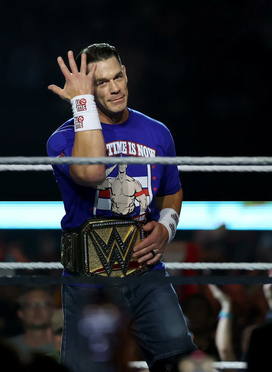 Absolute legend. 👏🏾

#ThankYouCena