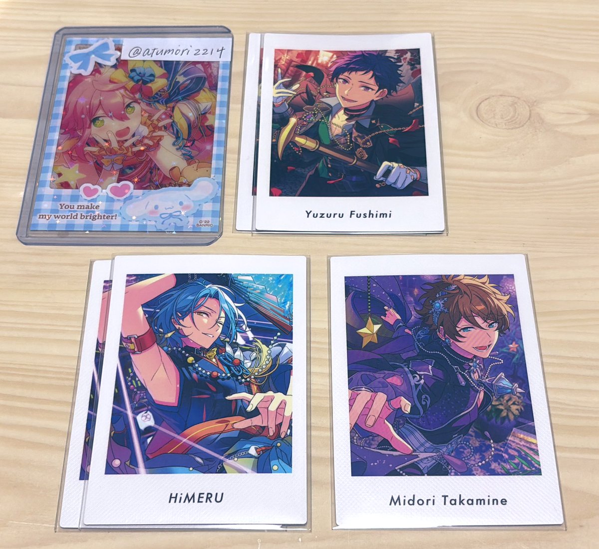 交換】 あんスタ ぱしゃっつ vol.6 Action 〈譲〉弓弦 翠 HiMERU 〈求