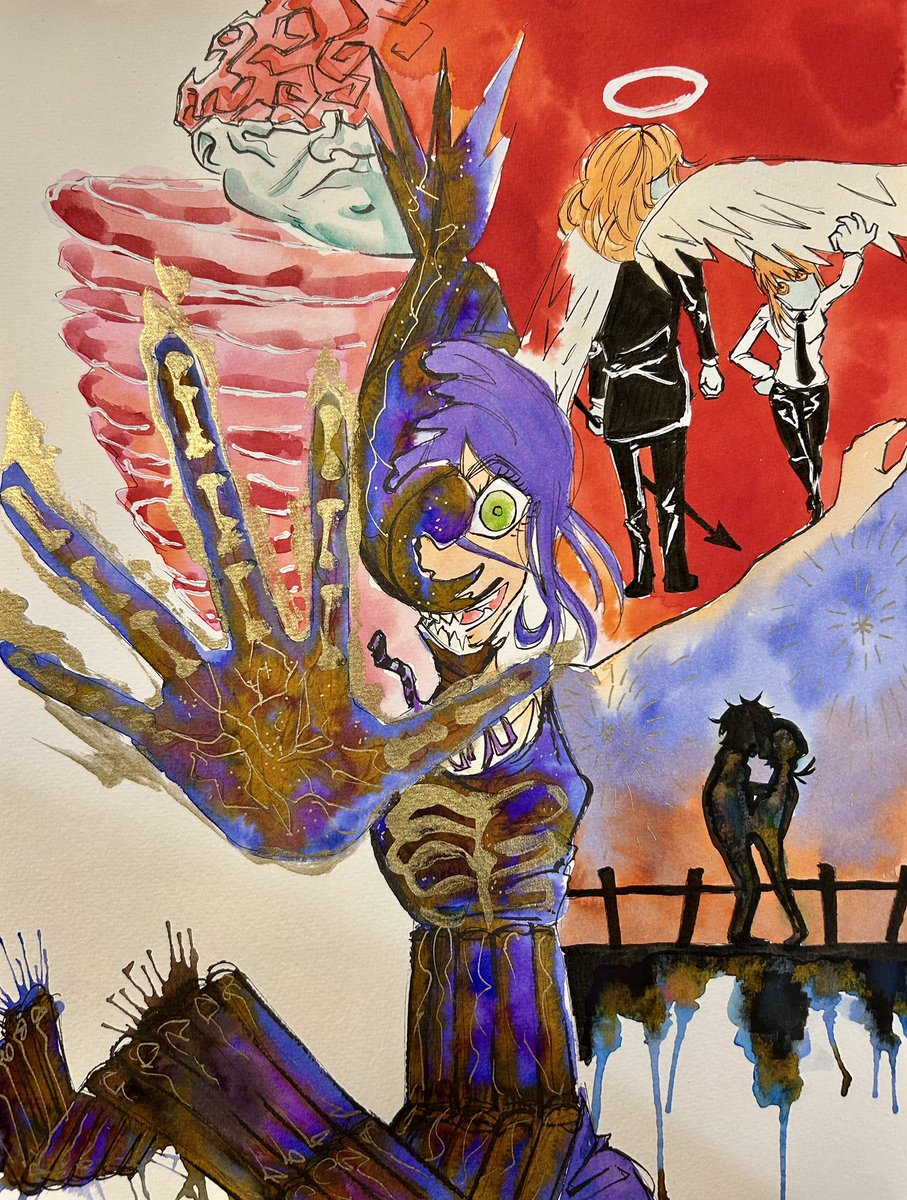 Manof_amrt's tweet image. How i miss my Togashi slop era