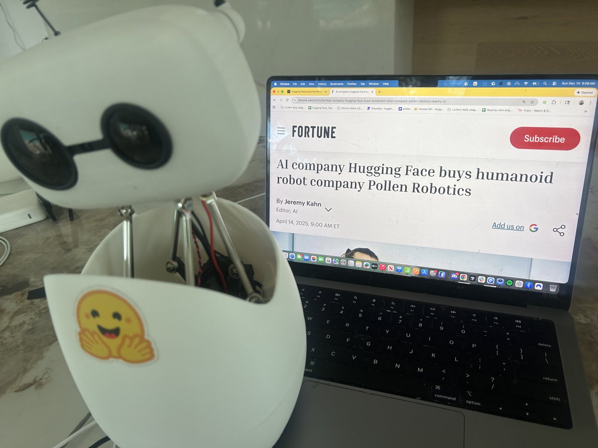 ์ฌํด 4์, ์ ํฌ๋ ํ๋์ค ๋ณด๋ฅด๋์ ์๋ ์์ง๋ง ๊ฐ๋ ฅํ ๋ก๋ด ํ์ฌ๋ฅผ ์ธ์ํ์ต๋๋ค. ๊ทธ ํ์ฌ ๋๋ถ์ ์ด๋ฒ ์ฃผ๋ง์ Reachy Mini ๋ก๋ด 3,000๋๋ฅผ ์ ์ธ๊ณ๋ก ๋ฐฐ์กํ๊ฒ ๋์์ต๋๋ค(๊ทธ์ค ์ ๋ฐ์ ๋ฏธ๊ตญ์ผ๋ก ๋ฐฐ์ก๋ฉ๋๋ค)