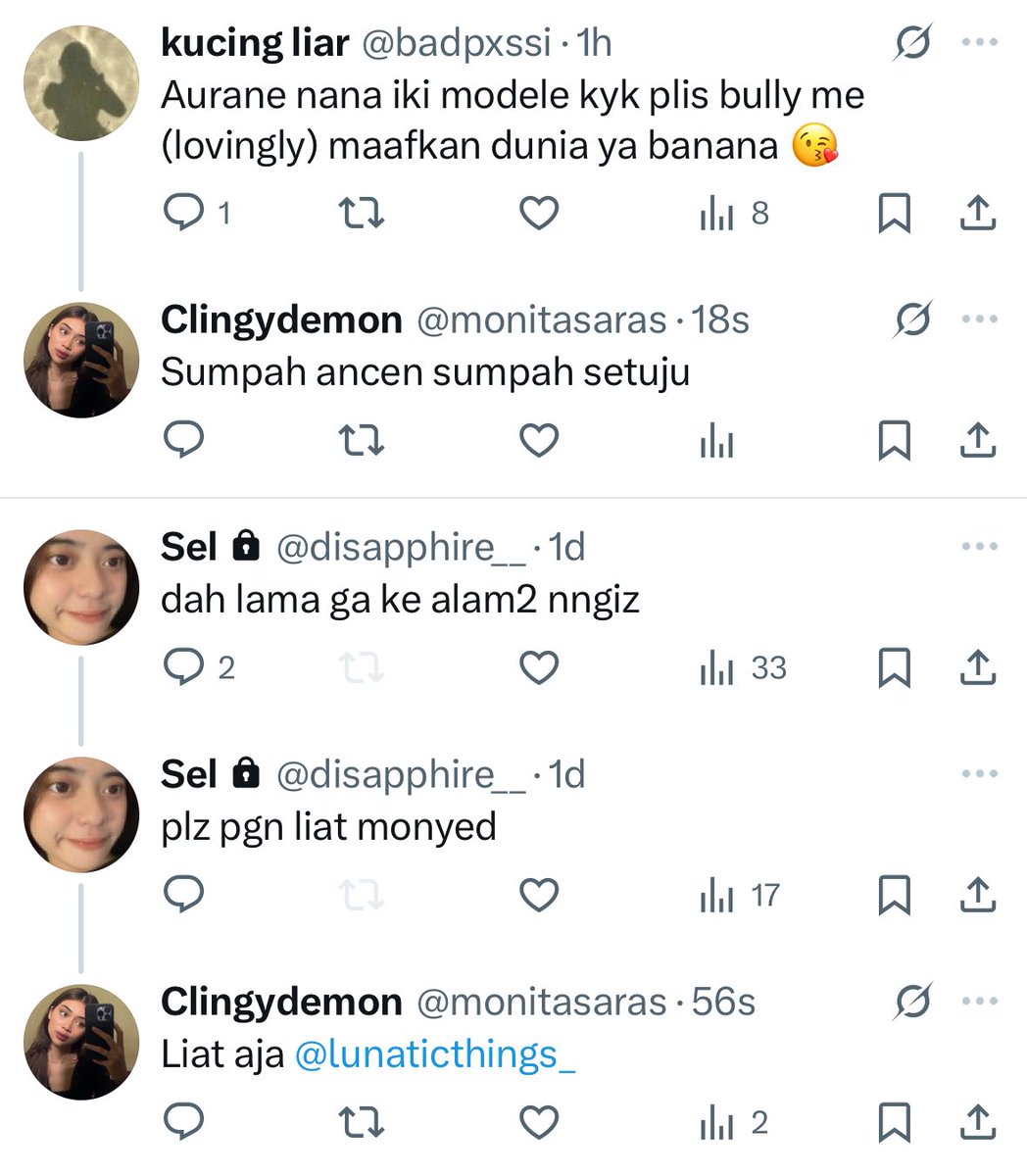 Pembullyan itu baru saja kulakukan :)