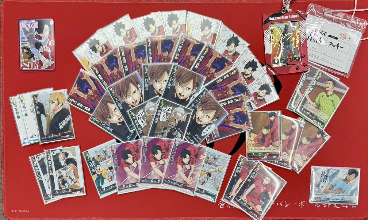 今日使ったデッキはこちら💁🏻‍♂️ 『ノブカツ式伊達工業』 青城の