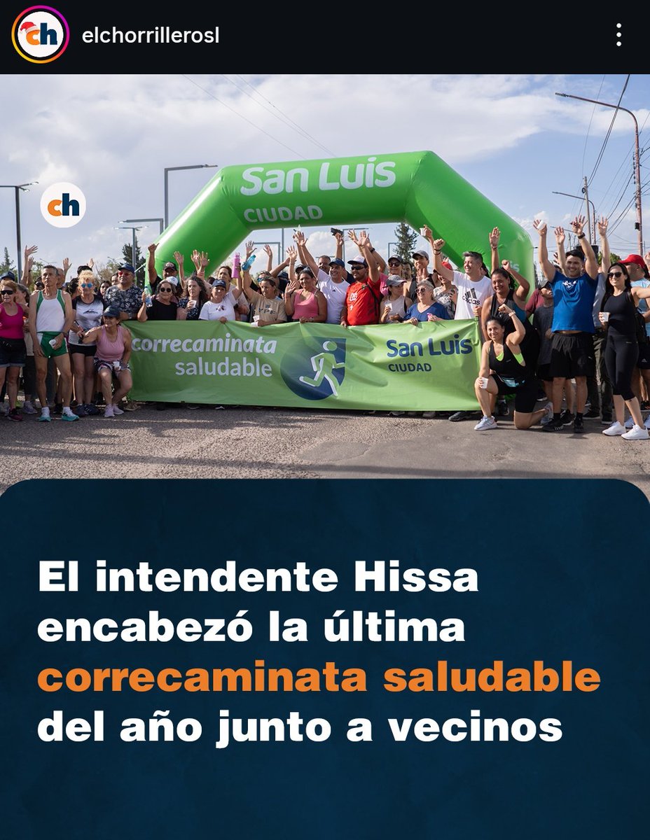 Mientras <a href="/gastonhissa/">Gaston</a> organiza caminatas para la foto, gran parte de la ciudad sigue sin agua y con mugre en los barrios. Tapa su inutilidad con eventos que no solucionan nada. Es marketing para disimular una gestión que no responde a los problemas reales.