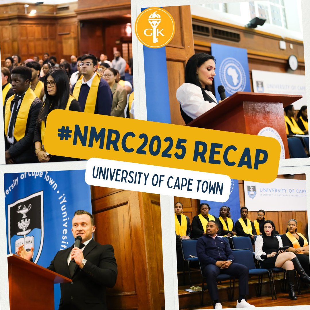 🌟 Chapter Events: 2025 NMRCs Series 🌟

The UCT Chapter welcomed their new members in style as always, celebrating academic excellence and achievement!

#GKNMRC2025 #yesGK
