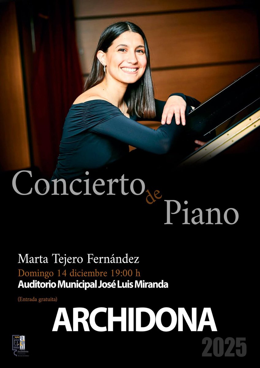 Recuerda que esta tarde a las 19:00 horas tenemos una cita cultural de ALTURA con nuestra paisana Marta Tejero Fernández en el auditorio Municipal José Luis Miranda.