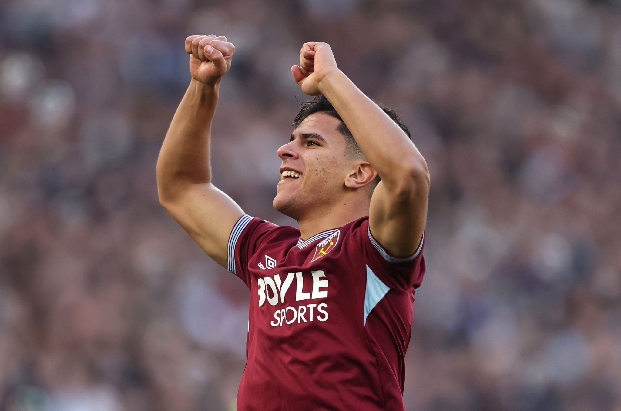 ماتيوس فيرنانديز لاعب وست هام سجّل أسرع هدف في موسم الدوري الإنجليزي الممتاز، بعد 29 ثانية فقط.. Lnstantfoot 