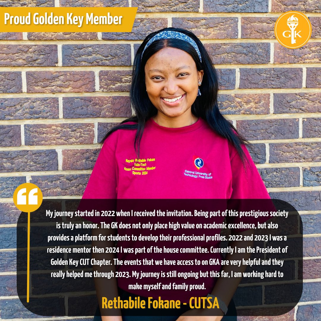 🌟 Member Spotlight 🌟

Hear directly from our members about their Golden Key journey, achievements, and experiences.

#yesGK #proudGKmember
