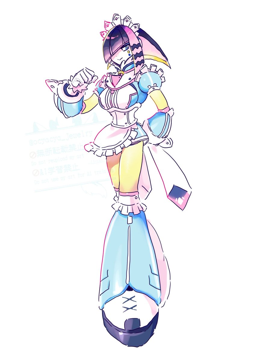 好きなもの詰めメイドちゃんデザ 